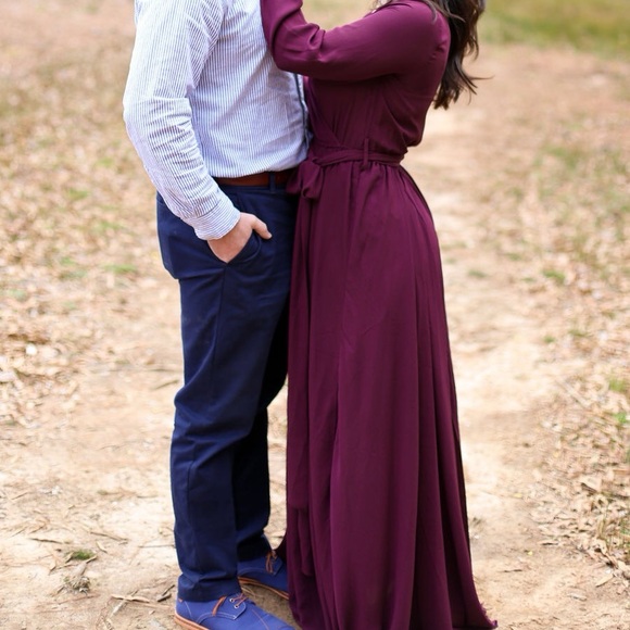 Vici Diana Maxi dress in Wine - Picture 5 of 10